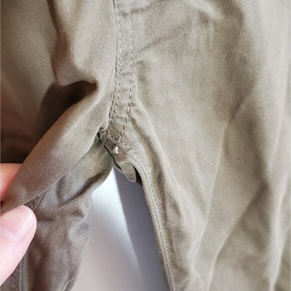 Vanessa Bruno Designer Casual Boho Tan Heddy Slim Court Low Rise Jeans Size 24 - Picture 13 of 16